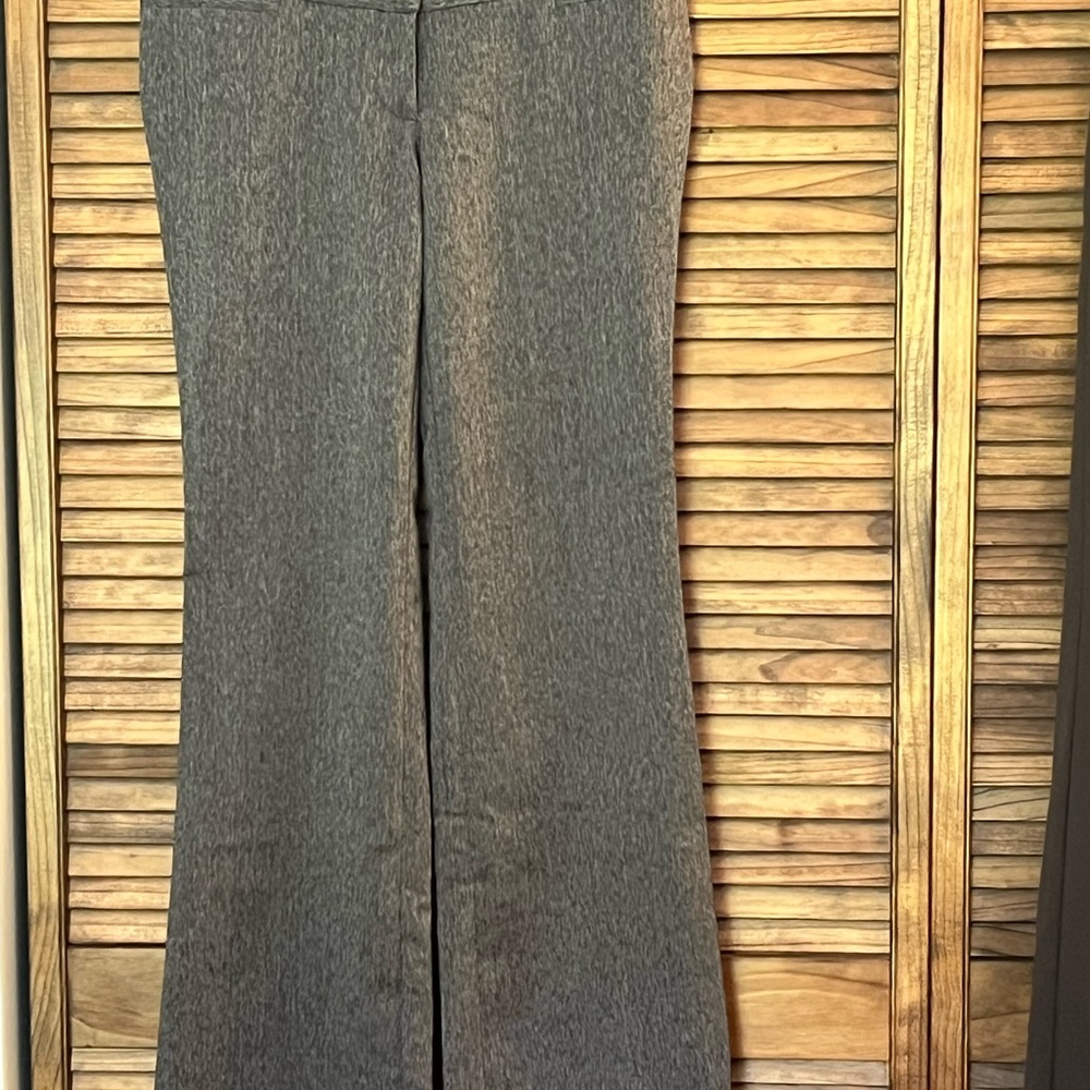 Stooshy Brown Flare Pants Boot Cut Style